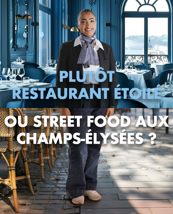 Plutôt restaurant étoilé...